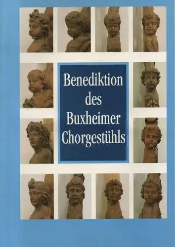 Simnacher, Georg: Die Rettung und glückliche Rückführung des Buxheimer Chorgestühls für den Bezirk Schwaben. (Nebent.: Benediktion des Buxheimer CHorgestühls). 