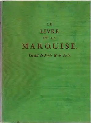 Konstantin Somov / Constantin Somoff / Somow (Illustr.): LE LIVRE DE LA MARQUISE Recueil de Poésie & de Prose. 