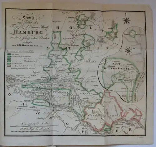 Hamburg und seine Umgebungen. Ein Auszug aus dem Werke: Hamburg und Hamburgs Umgegenden. Ein Handbuch für Fremde. Mit einem Plan der Stadt und der Wallanlagen, und einer Karte vom Hamburger Gebiet. 