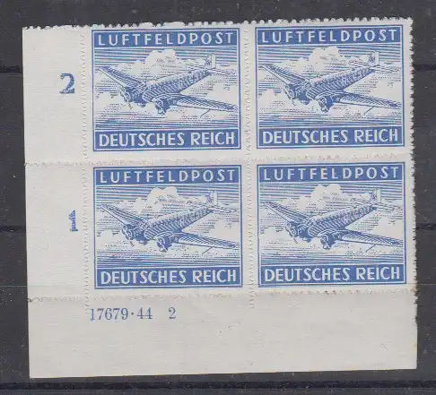 Deutsches Reich 1943 Nr FP 1By HAN ** Postfrisch / **