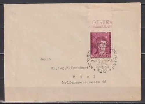 Generalgouvernement 1943 Nr 104 Bf. Sonderstempel