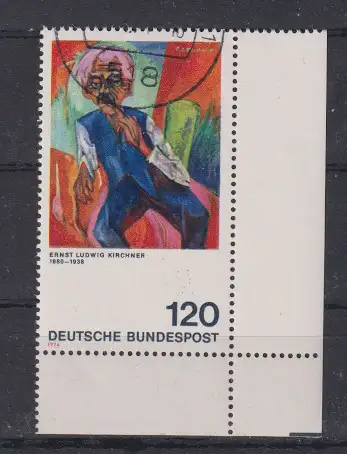 Bundesrep. Deutschland 1974 Nr 823 PF I o Eckstempel/Wellenstempel