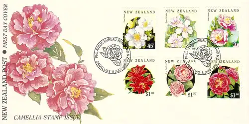 Neuseeland 1992 Nr 1236/41 Ersttagssonderstempel NEUSS1236