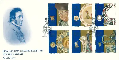 Neuseeland 1993 Nr 1267/72 Ersttagssonderstempel NEUSS1267