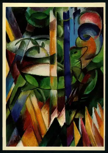 AK   Franz Marc : Die kleine Bergziege ..... [ D566 ]