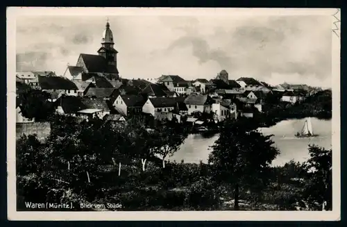 AK   Waren / Müritz - Blick vom Stüde ..... [ D773 ]