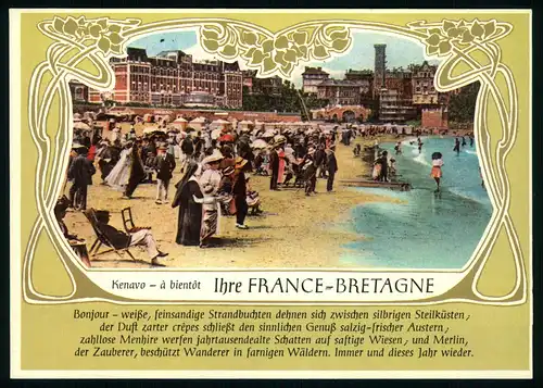 AK    Dinard / Dinarzh - am Strand ..... [ D934 ]