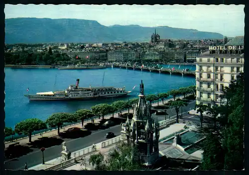 AK   Geneve / Genf - Le Monument Brunswick et vue la Ville ..... [ H118 ]