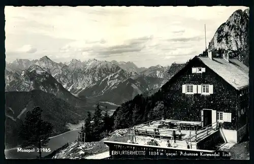 AK   Erfurterhütte gg Achensee Karwendel ..... [ H255 ]