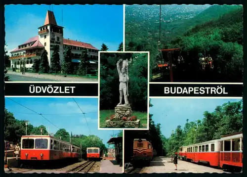 AK     Üdvözlet Budapeströl / Budapest ..... [ H860 ]