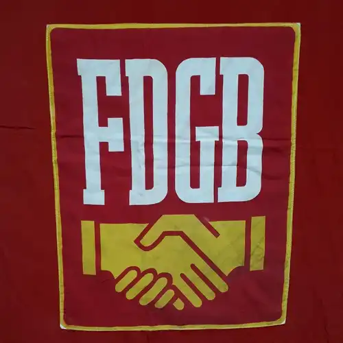 DDR Banner FDGB 120 cm x 220 cm