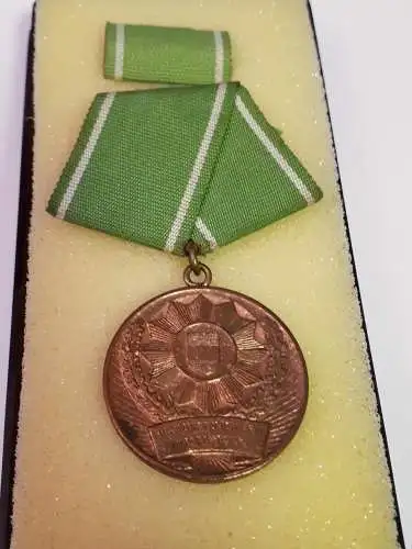 DDR MdI Medaille Für ausgezeichnete Leistungen in den bewaffneten Organen des MdI