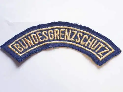 BRD Bundesgrenzschutz See Aufnäher