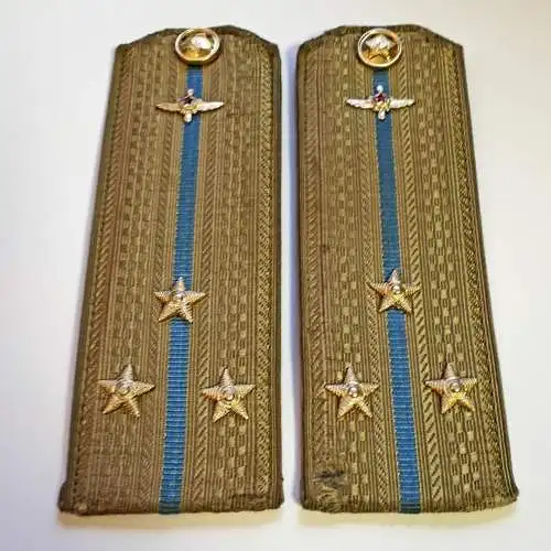 Sowjetische Armee Luftfahrtingenieursdienst Schulterklappen Oberleutnant