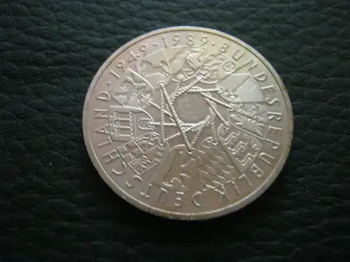 10 DM Silbermünze 1989 - 40 Jahre Bundesrepublik Deutschland 