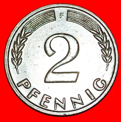 * EICHE (1950-2001): DEUTSCHLAND ★ 2 PFENNIG 1965F VERÖFFENTLICHT WERDEN! * GERMANY ★ TO BE PUBLISHED!