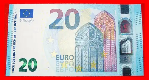 * NEUES EUROPA russisch TYP: DEUTSCHLAND ★ 20 EURO 2015 PRÄFIX RB RO12D1! KFR KNACKIG!!! OHNE VORBEHALT! * NEW EUROPE russian TYPE: GERMANY ★