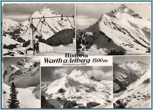 [Ansichtskarte] Warth a. Arlberg 1500m
foto Risch-Lau 6722. 