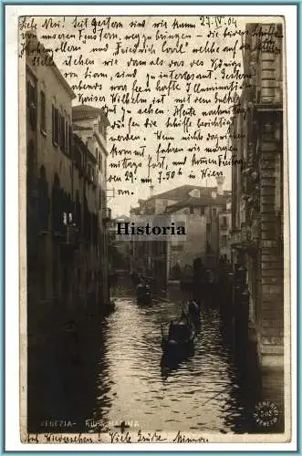 [Ansichtskarte] Venezia - Rio San Marina. 