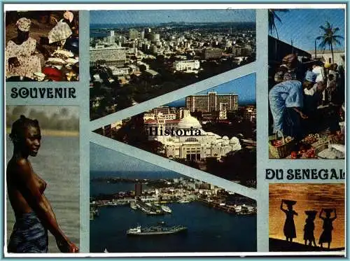 [Ansichtskarte] Souvenir du Senegal. 