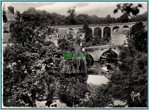 [Ansichtskarte] Clisson Viaduc et Pont Saint-Antoine du XVe siècle. 