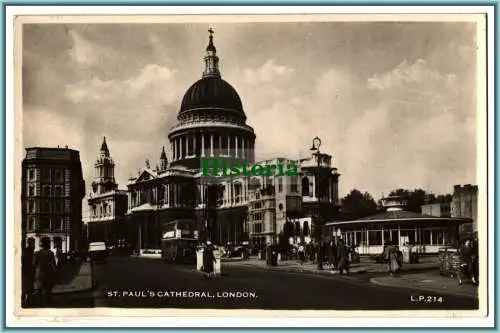 [Ansichtskarte] St.Paul's Cathedral - London  - 1953. 