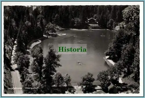 [Ansichtskarte] Lugsteinsee - Oberaudorf am Inn mit Grafenburg. 