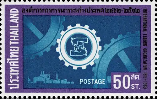 50 years of the International Labor Organization (ILO) (MNH)