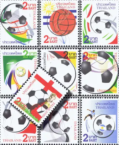 PREPAID POSTKARTE: Fussball WM 2014 - Thai Rath Wettbewerb -TKS- (**)