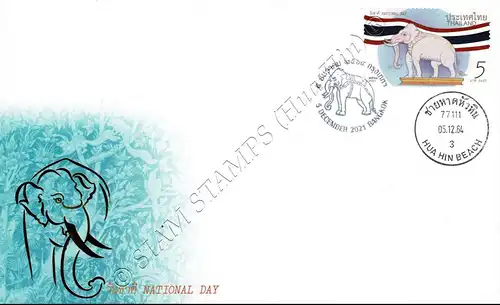 Nationalfeiertag 2021 -FDC(I)-IT-