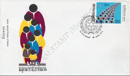 World Population Year -FDC(I)-I-