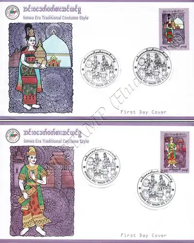 Trachtenstil der Innwa Periode -FDC(I)-I-