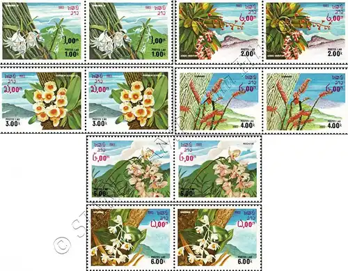 Blossoms (I) -PAIR- (MNH)