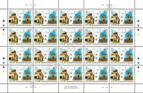 50 years of Europe Stamps (2006) (OFFICIAL ISSUE) -PERFORATED SHEET BO(I)- (MNH)