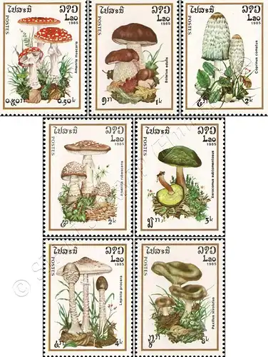 Mushrooms (I) (MNH)