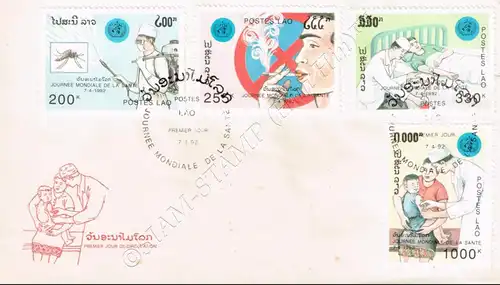 Weltgesundheitstag 1992 -FDC(I)-I-