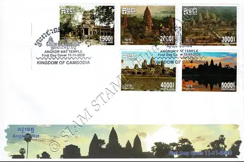 Tempelanlage Angkor Wat -FDC(I)-I-