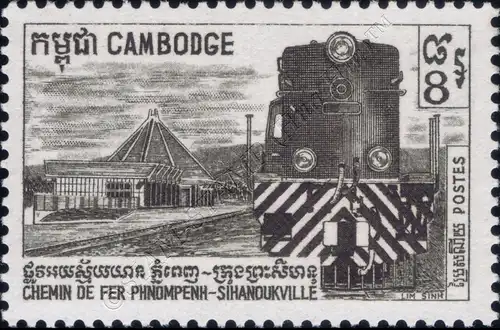 Eröffnung der Eisenbahnlinie Phnom Penh - Sihanoukville (**)