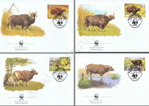 Weltweiter Naturschutz: Wildtiere (WWF) -FDC(I)-I-