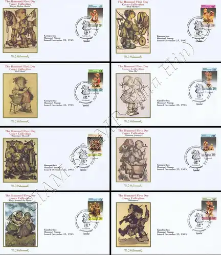 Hummel-Figuren -SONDER -FDC(II)-S-