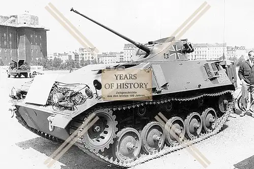 Foto Panzer Tank Bundeswehr 1960-70er Jahre