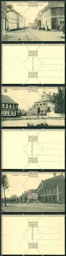 3x Orig. Foto AK Mesen Messines Belgien Frankreich 1. WK Feldpost