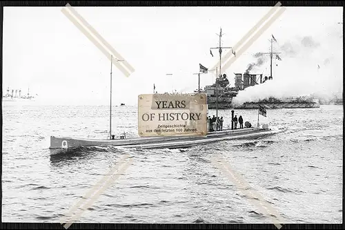 Foto Unterseeboot U-Boot U 9 Kaiserliche Werft Danzig Marine 1910