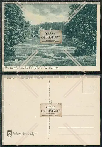AK Harpprechthaus Im Stockert 1 Lenningen Schopfloch Schwäbisch Alb