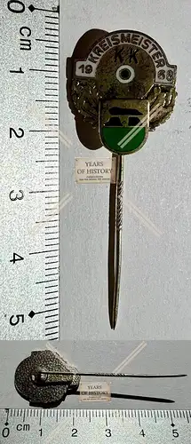 Schützen Nadeln Walsrode Schützenbund Kreismeister 1968 KK Pin Nadel