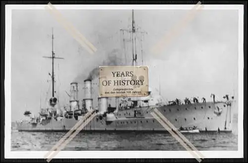 Foto SMS S.M.S. Magdeburg 1911 o. 1917 Kleiner Kreuzer der Kaiserlichen Marine