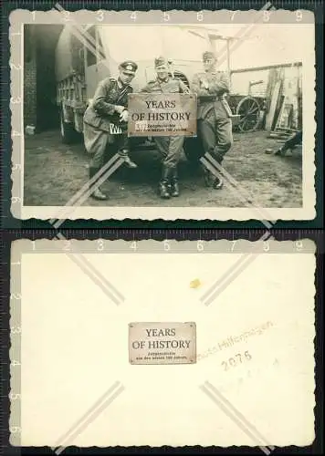 Orig. Foto Soldaten am Beute Fahrzeug Belgien Frankreich