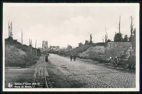 4x AK 1. WK Feldpost-Karte Ypres Ypern Flandern Belgien