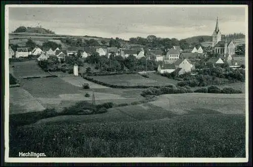 AK Hechlingen am See Heidenheim Lkr. Weißenburg-Gunzenhausen 1937 gel.