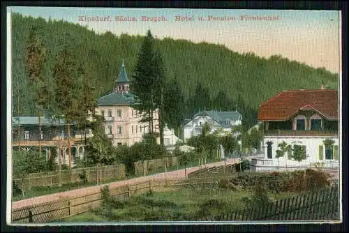 4x AK Ansichtskarte Postkarte Kipsdorf Altenberg Sachsen im Osterzgebirge 1915